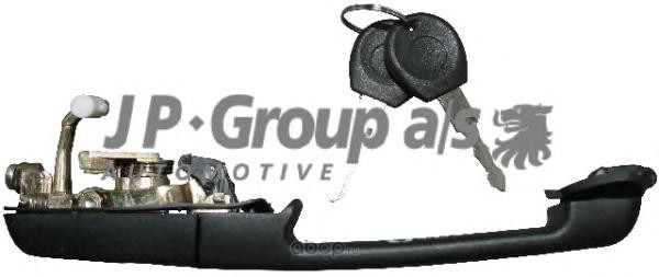 Ручка двери наруж. передняя, левая VW Passat 88-93 JP GROUP 1187100870