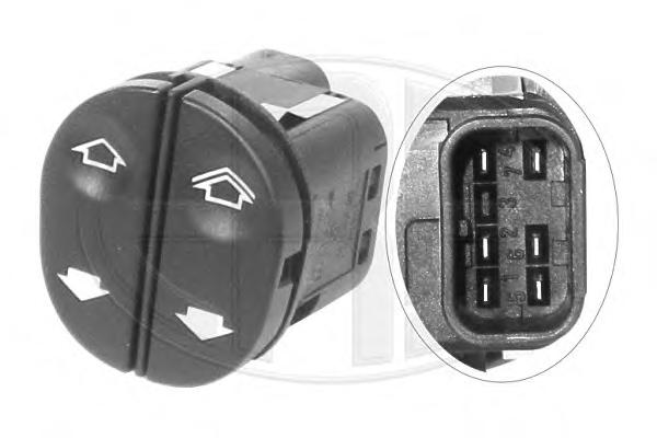 Кнопка стеклоподъемника Transit 11-/Connect 06-/Fusion 05> ERA 662292
