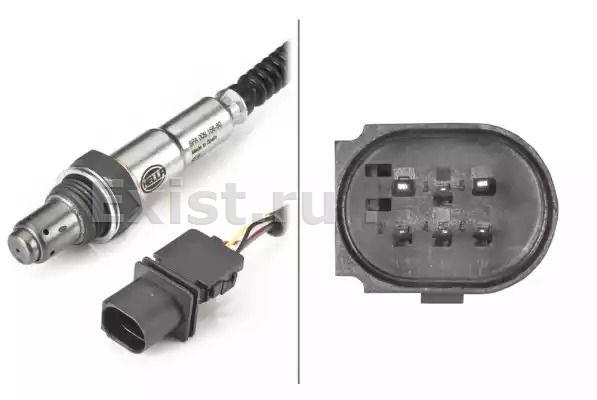Лямбда-зонд широкополосный BMW/Nissan/E87/E90/E60/Berlingo/Jumper/Ducato 0.8-5.5 01/Mercedes W221 HELLA 6PA009166801