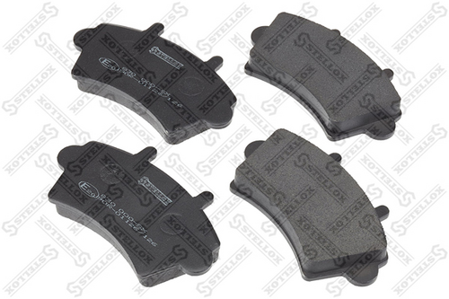 Колодки тормозные передние дисковые Master 1.9-2.5/Movano 1.9TDi-2.8TDi 00> STELLOX 830000SX