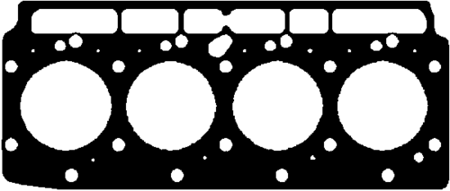 Прокладка ГБЦ (1.27mm) Ford Transit 2.5D 84> VICTOR REINZ 614078000