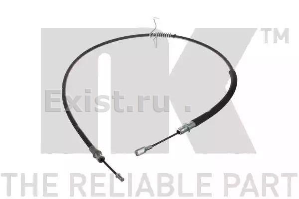 Трос ручного тормоза задний левый Transit 115 с06г> NK 9025201