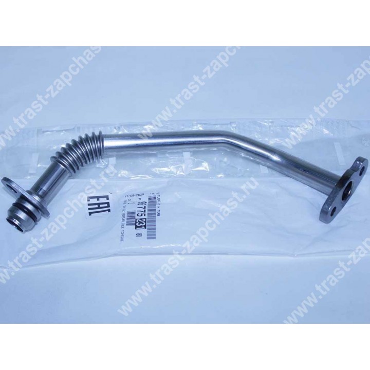 Трубка слива масла от турбины (обратка) E5 Boxer 3/Jumper 3 11->2.2 CITROEN/PEUGEOT 9677523180