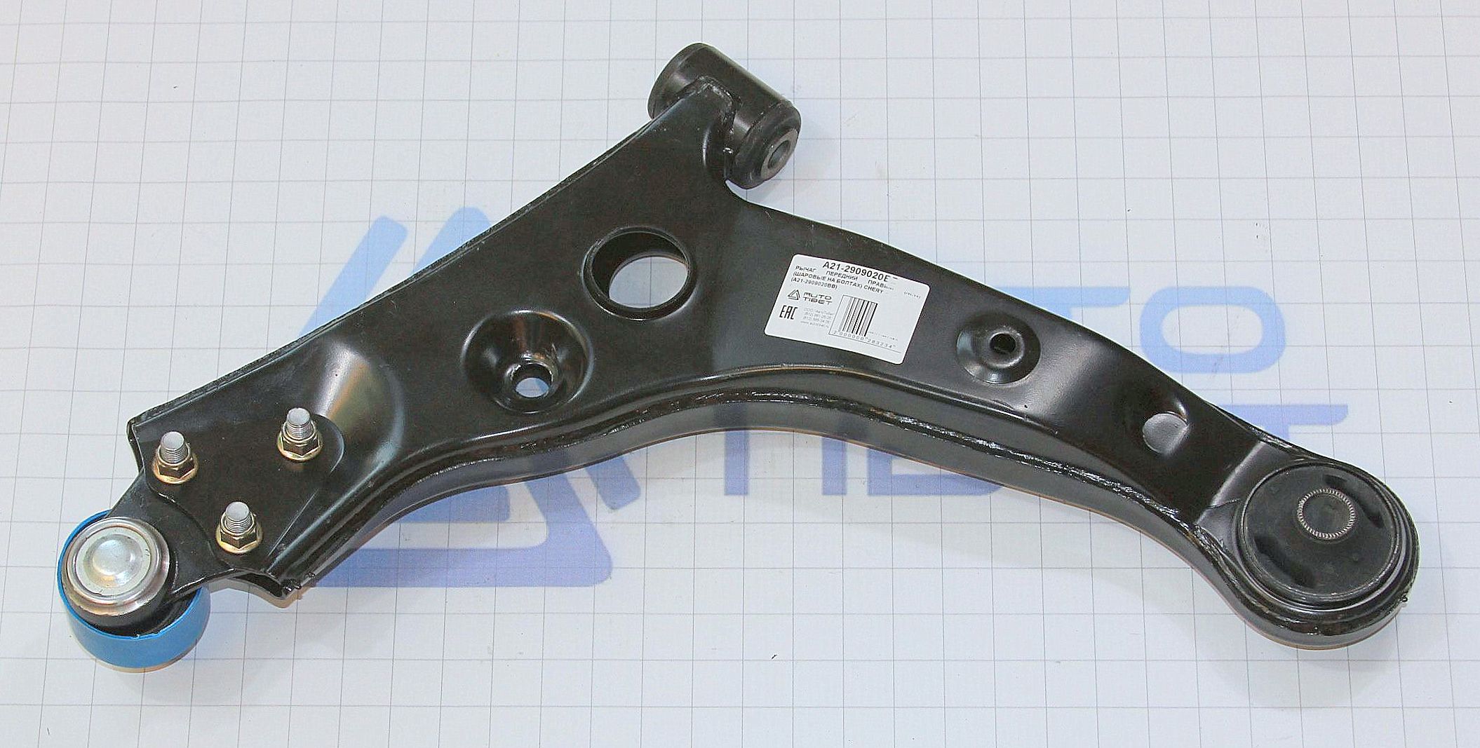 Рычаг передний правый new (шаровый на болтах) Chery Fora/Mitsubishi Lancer CS 2000-2009 A212909020BB