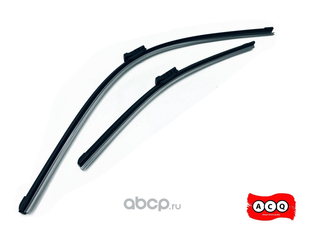 Щетки стеклоочистителя (750 500) к-кт бескаркасные крепление кнопка 19 мм Transit 14>  ACQ AWF0669