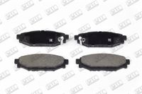 Колодки тормозные задние дисковые Subaru Legacy/Impreza IV 2.0i/2.5 I/Outback 2.5i 03> SFEC BP011999