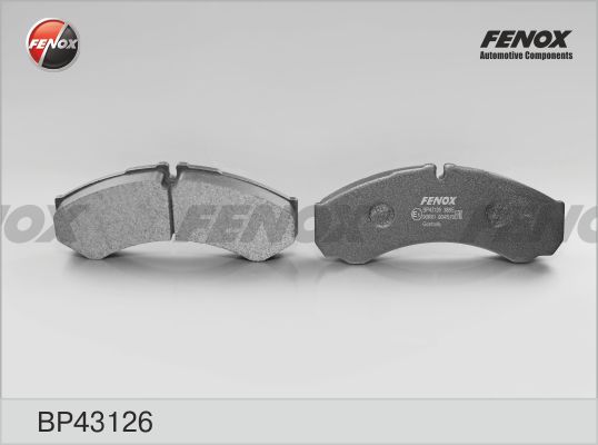 Колодки тормозные дисковые Daily 89> FENOX BP43126