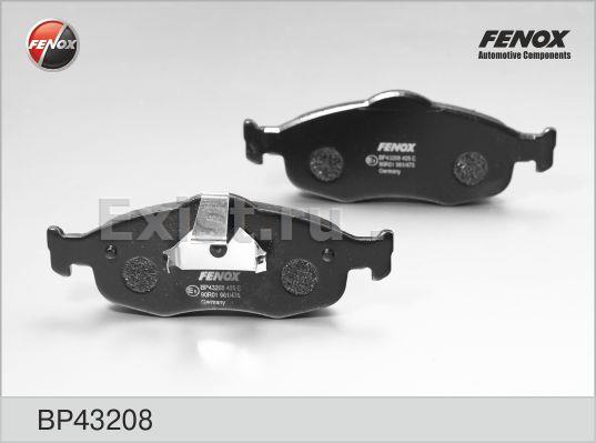 Колодки тормозные передние дисковые Ford Mondeo I/II/Scorpio II 93- FENOX BP43208