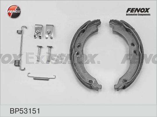 Колодки барабанные ручного тормоза R15/R16 Jumper/Ducato 2.2/3.0 06> FENOX BP53151