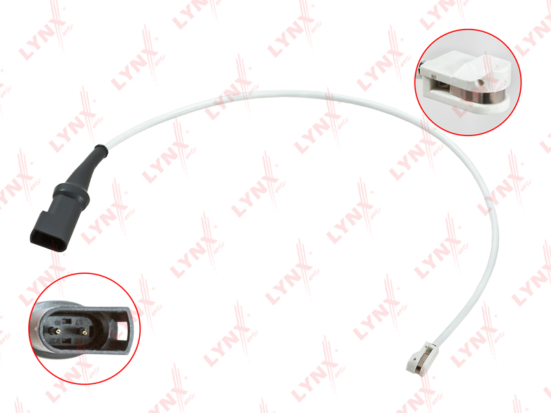 Датчик износа тормозных колодок задний L=530 Transit 2.0-2.2 13> LYNXAUTO BW1131