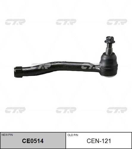 Наконечник рулевой левый  Nissan Teana/Altima/Maxima 08> CTR CE0514