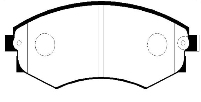 Колодки тормозные передниедисковые к-кт SsangYong Korando 2.0/2.3/2.9/3.2 97>/Musso 93>  CTR CKKS1