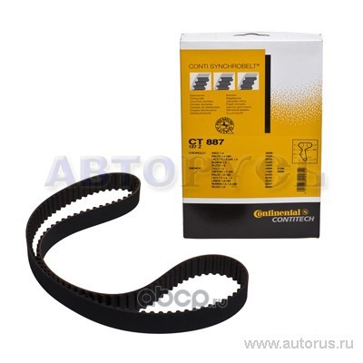 Ремень ГРМ /127x254H\ Daewoo Espero/Nexia 1.5 16V 95>/Lanos/Nubira 1.6 16V 97> CONTITECH CT887