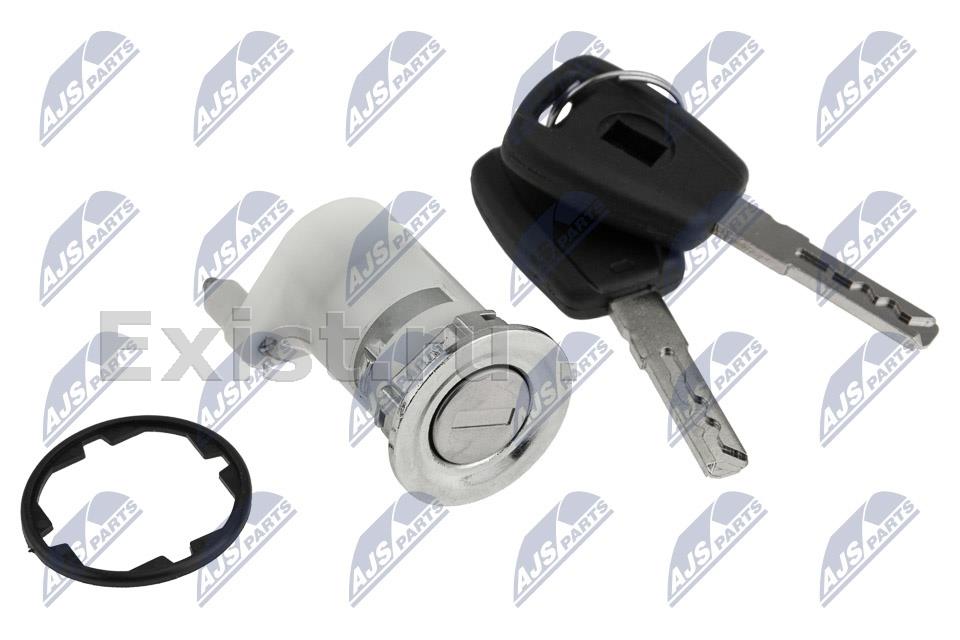 Личинка замка двери перед левой с корпусом и с ключом Ducato 02->RUS NTY EZCPE028