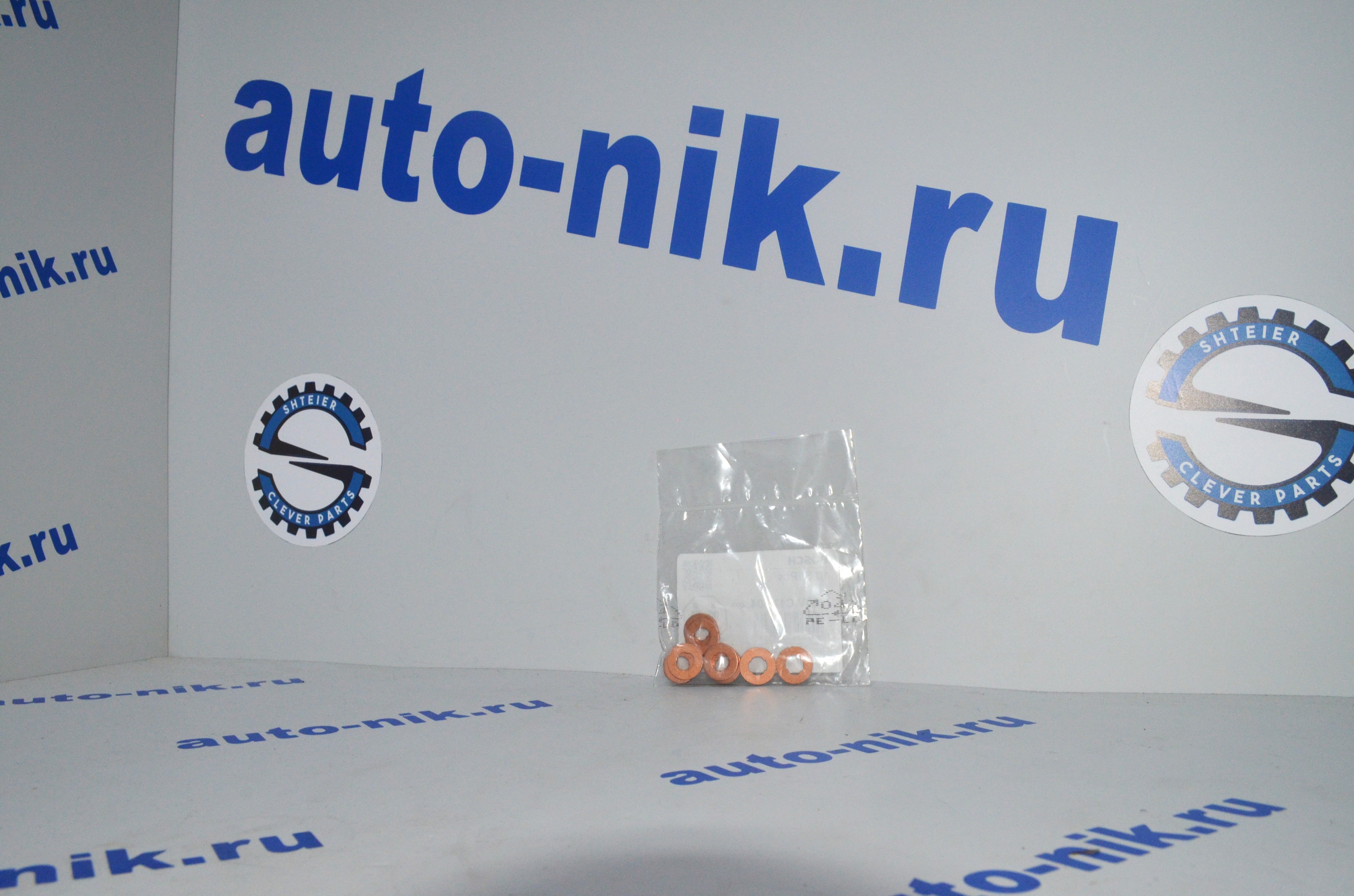 Кольцо под форсунку медное E5 Boxer(250)/Jumper 06> Transit 2.2 155л.с. BOSCH F00VC17504