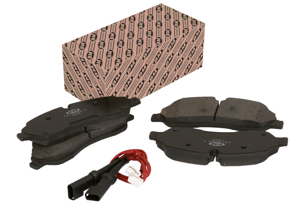 Колодки тормозные передние дисковые c датчиком Transit 2.0/2.2 12> BM FD9980T