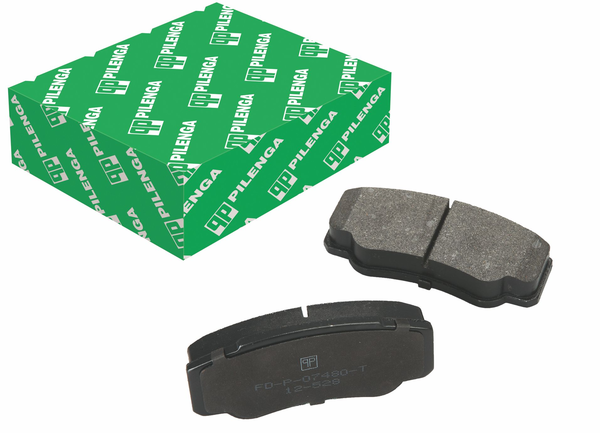 Колодки тормозные задние дисковые усиленные R16 Boxer/Ducato/Jumper 2006=>( 244) PILENGA FDP7480T