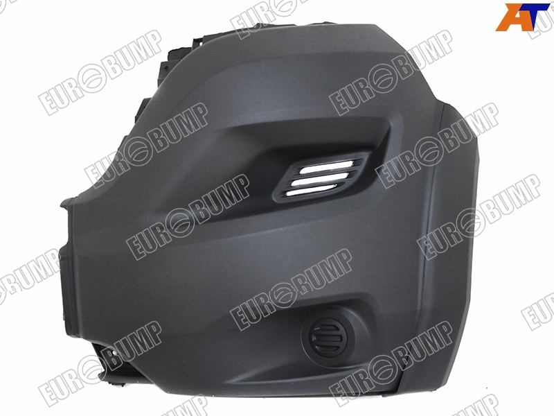 Бампер передний левый c отверстиями под молдинг Boxer/Ducato (290) 14> EUROBUMP FIA07DU034