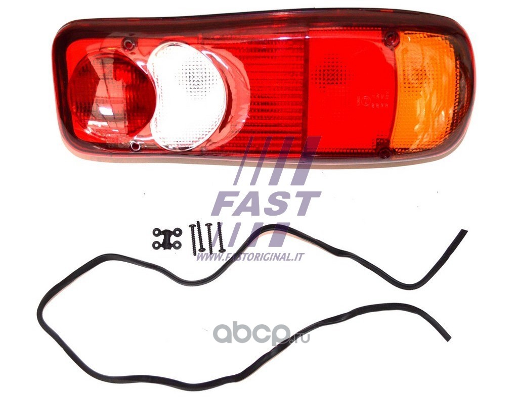 Фонарь задний правый Ducato (250)/Boxer/Jumper 09/12->(будка) крепление на 2 болта FAST FT86361