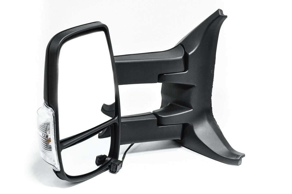 Зеркало электрическое с подогревом 6 pin, будка, длинный кронштейн левое Transit 14-> FAST FT88346