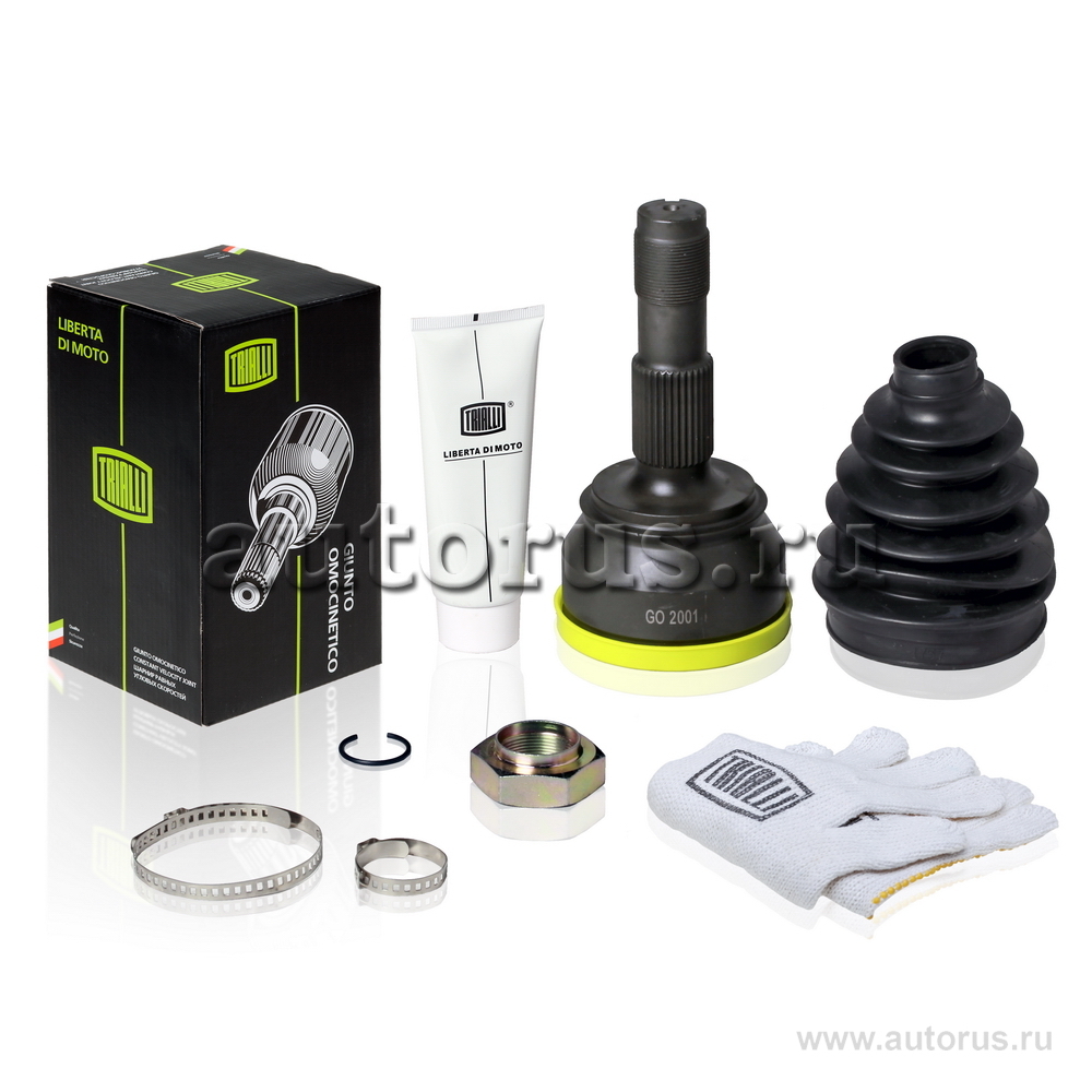 Шрус наружный R15 к-кт Jumper/Ducato/Boxer (250) 06- 2.2/2.3 TRIALLI GO2001