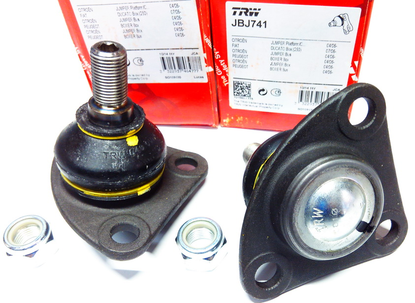Шаровая опора R15/16 правая/левая Ducato(250)/Boxer/Jumper 06> TRW JBJ741
