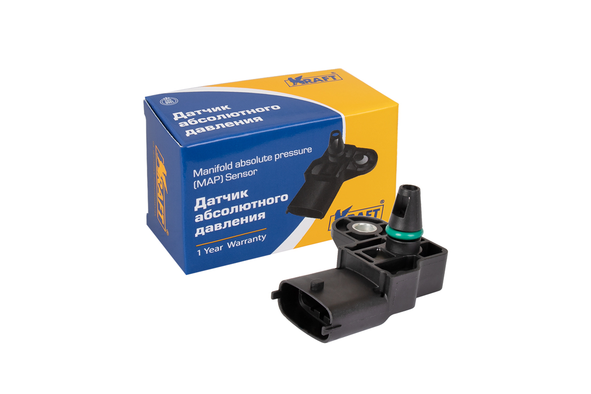 Датчик абсолютного давления ВАЗ 21902194/Lada Vesta (15) 1.6i  KRAFT KT500802