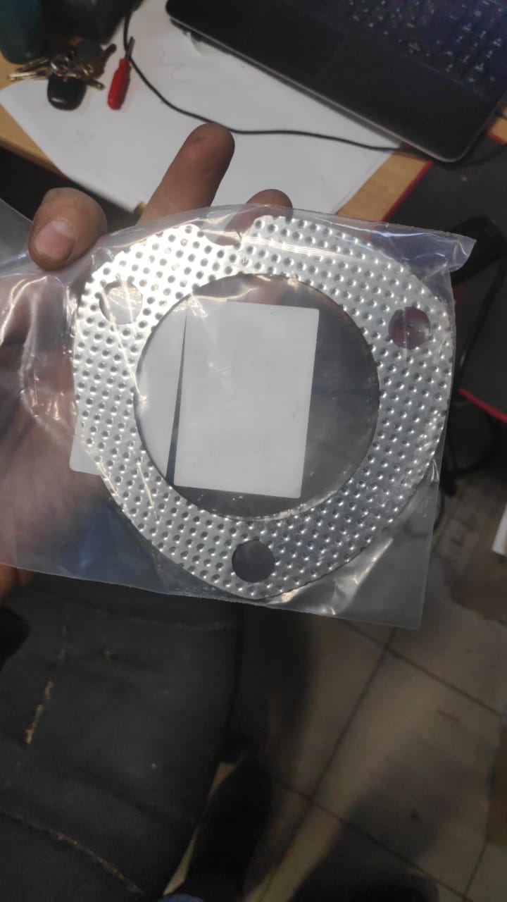 Прокладка турбины/глушителя металлическая Transit 155 л с КВАДРАТИС KV173389