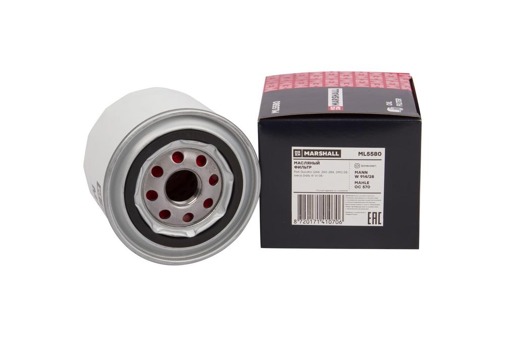 Фильтр масляный Ducato 2.3/Daily 2.3 02- MARSHALL ML5580