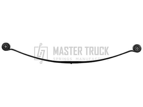 Рессора задняя 1 листовая, Sprinter W906 (315), 2006> (70x25x740-753) односкат MASTER TRUCK MR106000