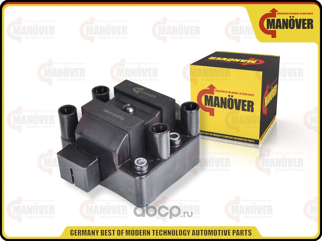 Модуль зажигания Lada 2108/2109/2110/2114/2115 нж. 8 кл. с/обр. (1,5 16кл) 4х конт разъем MANOVER MR21125010