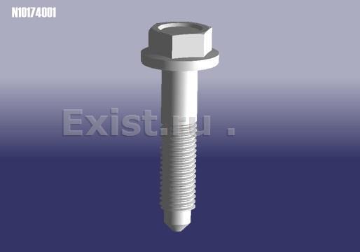 Болт крепления переднего амортизатора M12х1.5х58 Chery Amulet A15 2007 N10174001