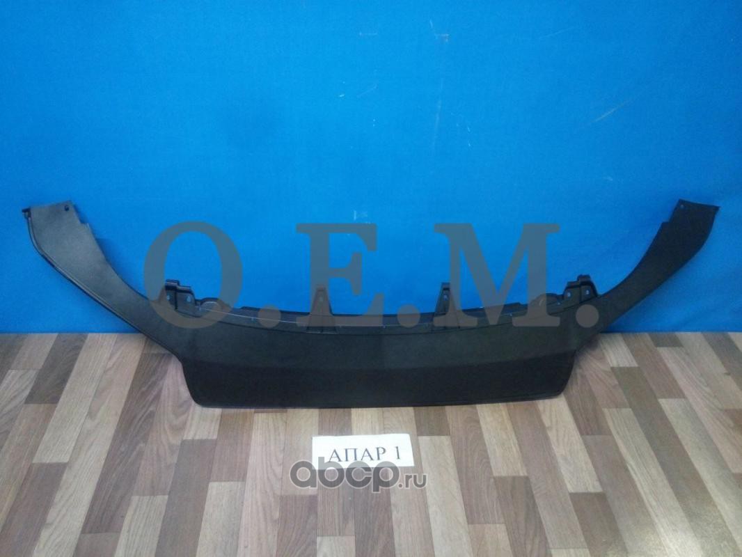 Накладка (cпойлер) бампера переднего Volkswagen Jetta 6 2015-нв OEM OEM0437