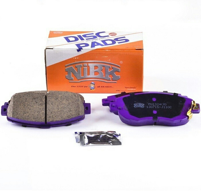 Колодки тормозные передние дисковые 131,6х17,7х52,2 Skoda Fabia 1.2/VW Polo RUS 1.6 12> NIBK PN33002