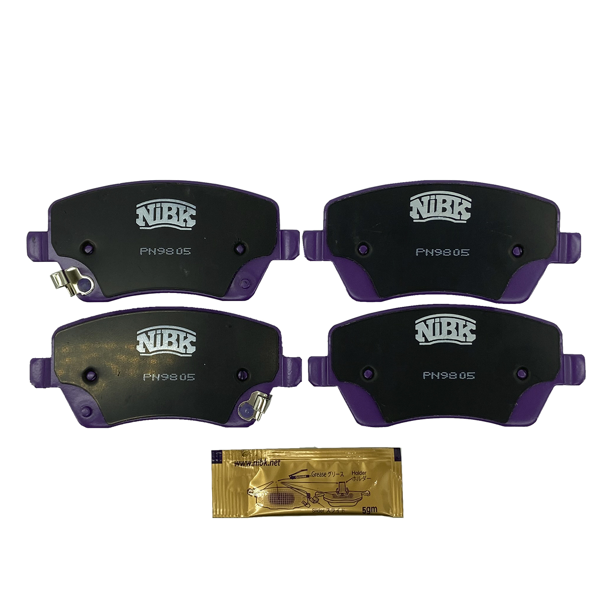 Колодки тормозные передние дисковые Lada Largus 12- NIBK PN9805