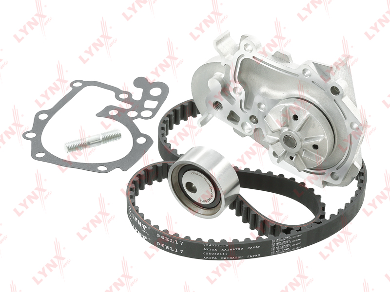Комплект ремня ГРМ с помпой Renault Clio/Kangoo/Logan/Sandero 1.4/1.6 98> LYNXAUTO PW1268