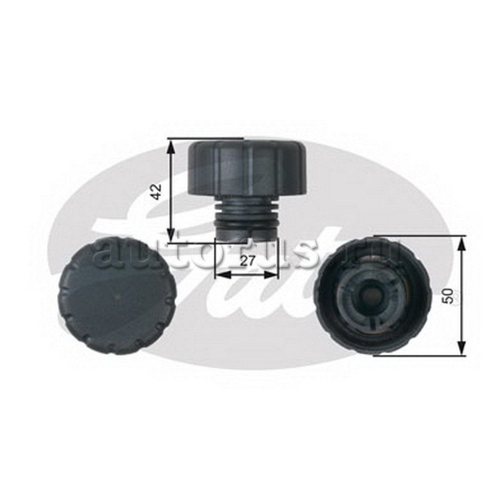 Крышка расширительного бачка MB W168/ W169/ W245 97> GATES RC244