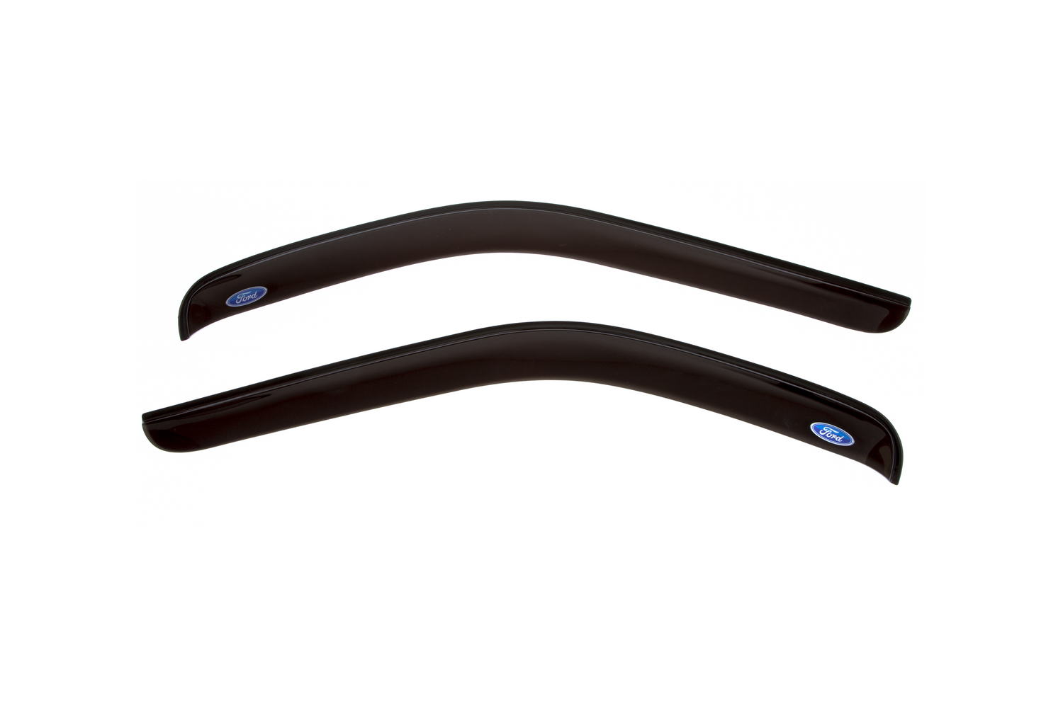 Дефлектор окон 2 шт. (накладной, скотч 3М) Transit 2014- (мик-бус, фургон.) REIN REINWV903