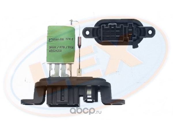 Резистор вентилятора отопителя Master III LEX RO4255