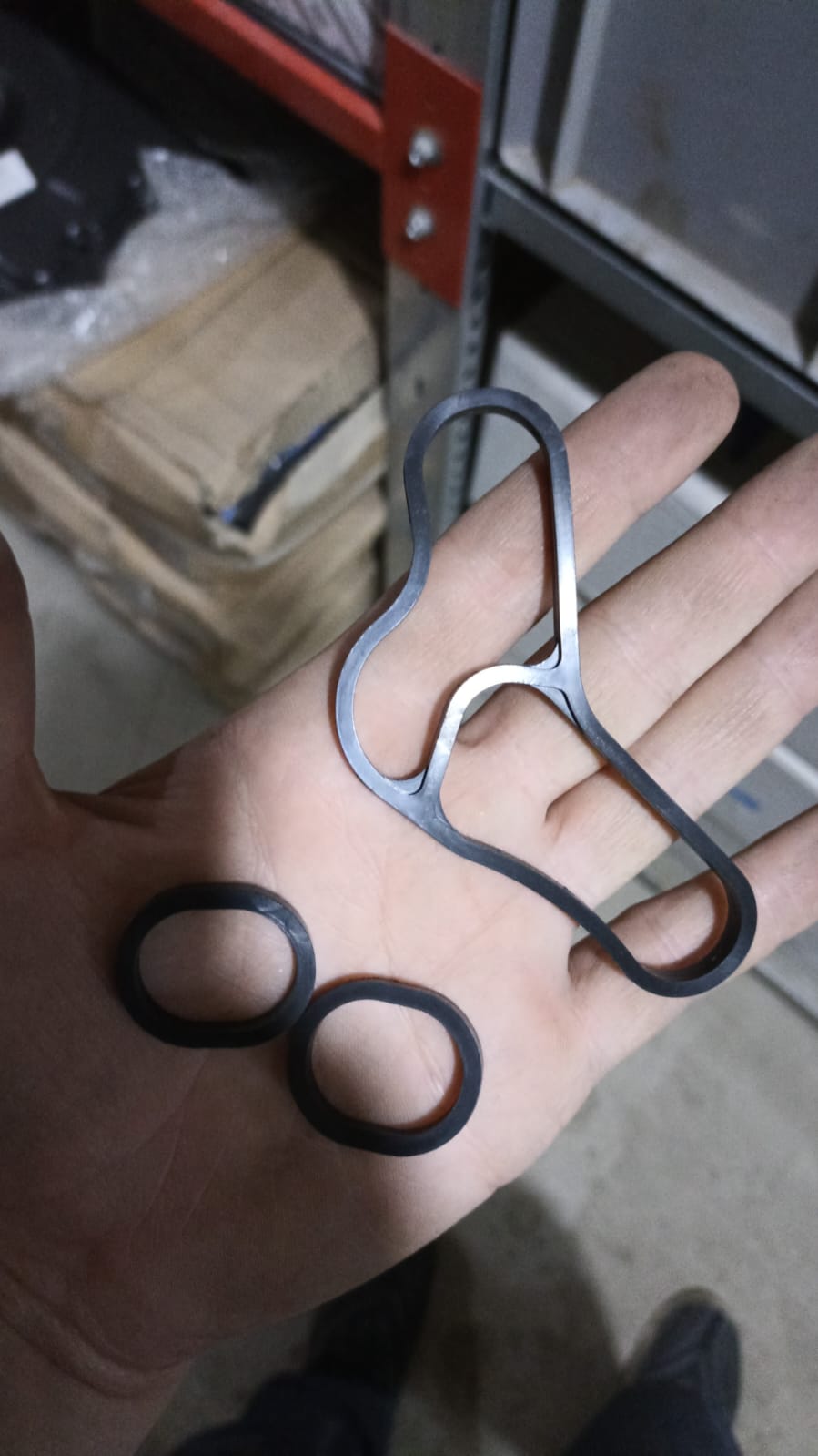 Прокладка маслян. рад.с картриджем (между сотами и корпусом) Boxer 3/Jumper 3  2.2 SHTEIER SHT 0146-02-008