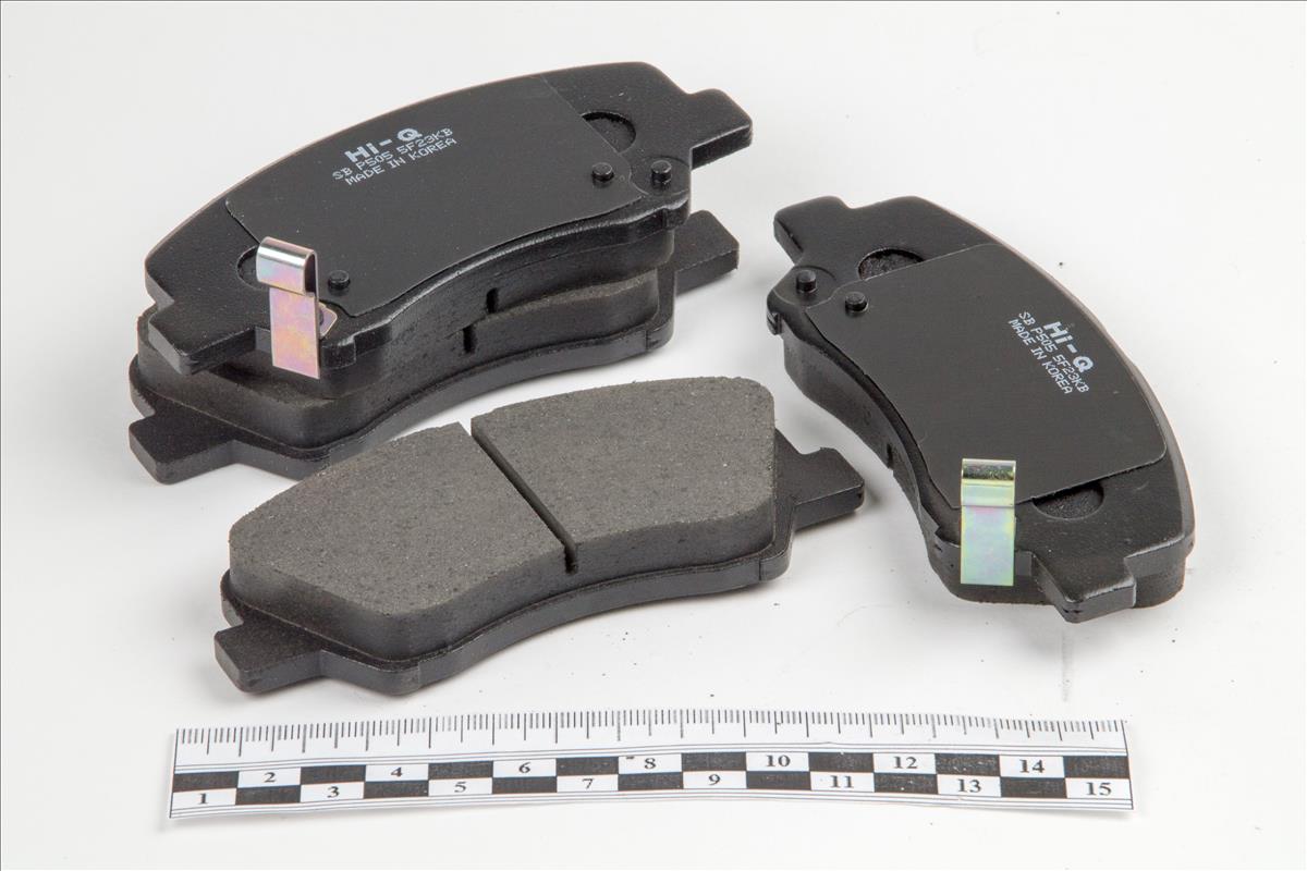 Колодки тормозные перед Hyundai Elantra/Grandeur/i30/Santa Fe/Solaris all 11> SANGSIN SP1399