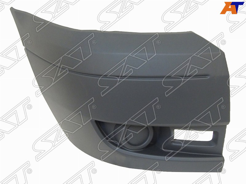 Бампер передний правый с отверстием под птф Transit 06- SAT STFDR7000M1