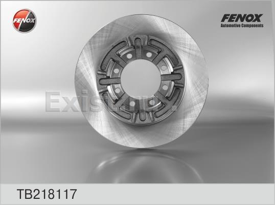 Диск тормозной задний  Iveco Daily 35-8/10/45-10/12/50 99> (уценка) FENOX TB218117DF1
