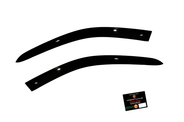 Дефлекторы окон (ветровики) ком-кт для ВАЗ LARGUS (2012- на 2 двери) COBRA TUNING V0029