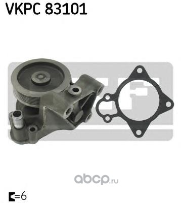 Насос водяной (помпа) Daily III; V /Jumper/Ducato/Boxer 3.0HDi 06> SKF VKPC83101