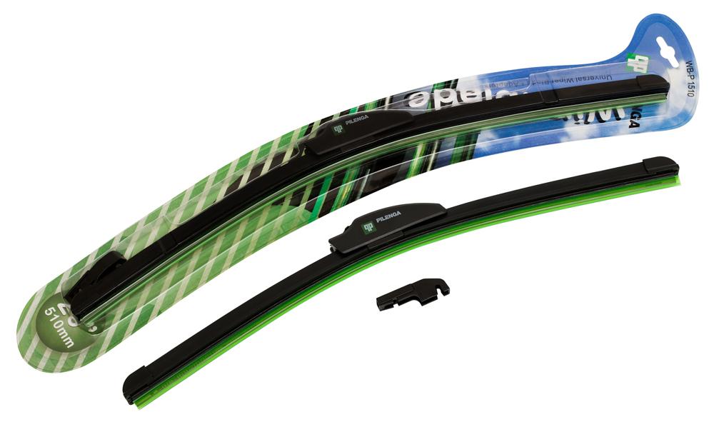 Щетка стеклоочистителя бескаркасная 510mm (крючок штыковой замок) ВАЗ 2110/Газель /50/  PILENGA WBP1510