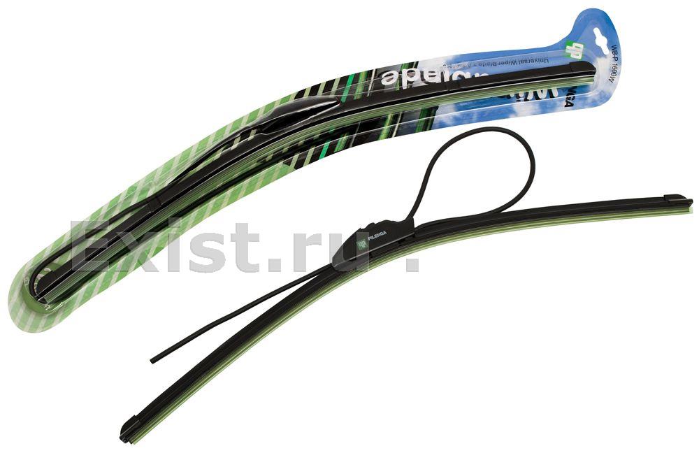 Щетка стеклоочистителя для легковых и грузовых авто бескаркасная 600 мм, с омывателем крючок PILENGA WBP1600W