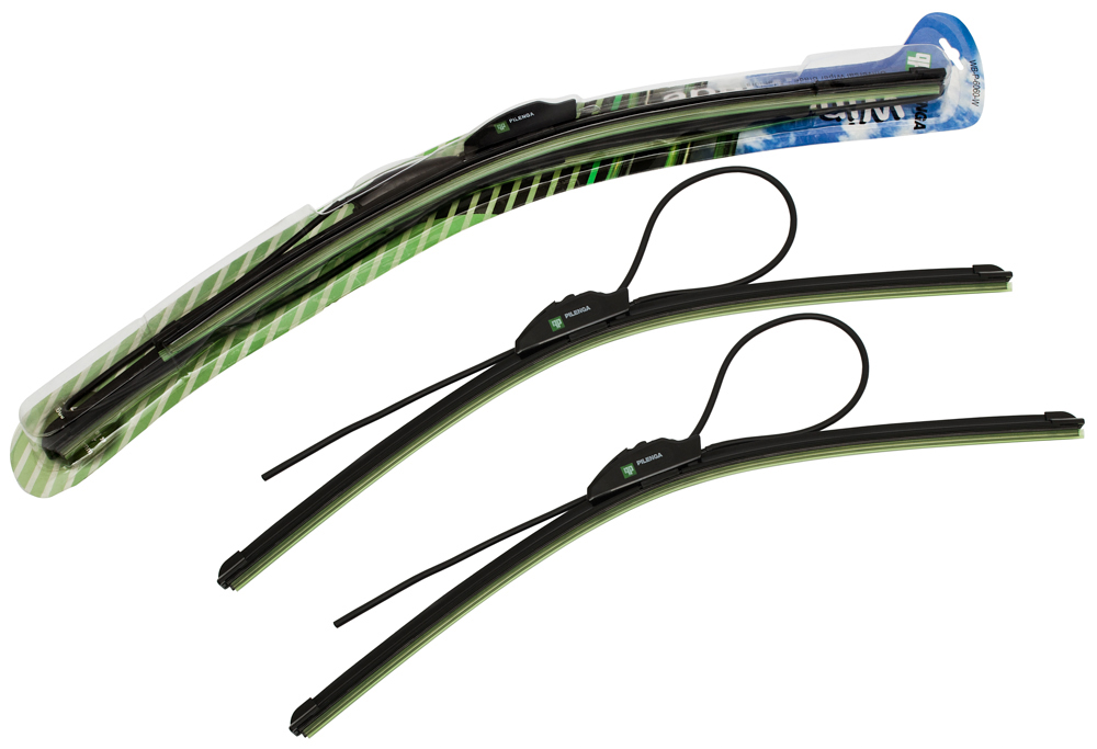 Щетки стеклоочистителя бескаркасные к-кт 600mm 600mm (крючок форсунка омыват) VW/Audi/Fiat/Kia/Iveco PILENGA WBP6060W