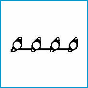 Прокладка выпускного коллектора Citroen C5/Berlingo/Peugeot 206-307 2.0HDi 98> GLASER X5232600